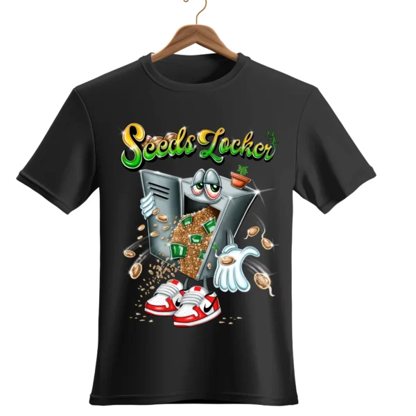 Seeds Locker – Cotton Crew Neck T-Shirt