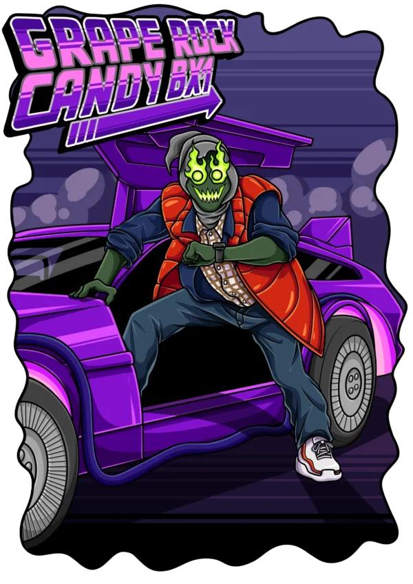 SQUARE ONE GENETICS – GRAPE ROCK CANDY BX1 – PHOTO FEM – 5 PACK