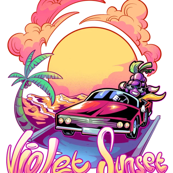 ROBIN HOOD SEEDS – VIOLET SUNSET STRAIN – FEM PHOTO – 5 PACK