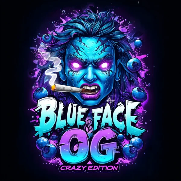 ROC BUD INC – BLUE FACE OG CRAZY EDITION – AUTO FEM – 5 PACK