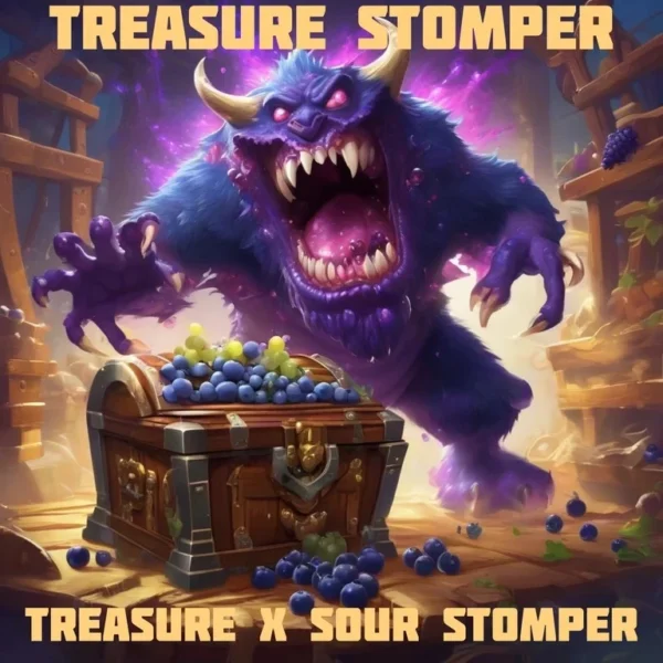 CRYSTAL CAVERNS – TREASURE STOMPER – AUTO FEM – 5 PACK