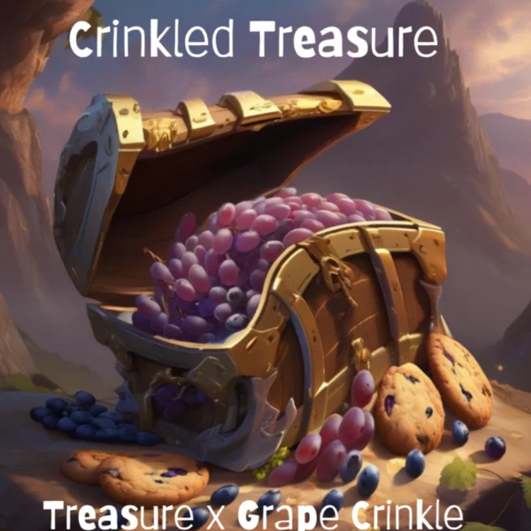 CRYSTAL CAVERNS – CRINKLED TREASURE – AUTO FEM – 5 PACK