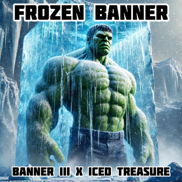 CRYSTAL CAVERNS – FROZEN BANNER – AUTO FEM – 5 PACK