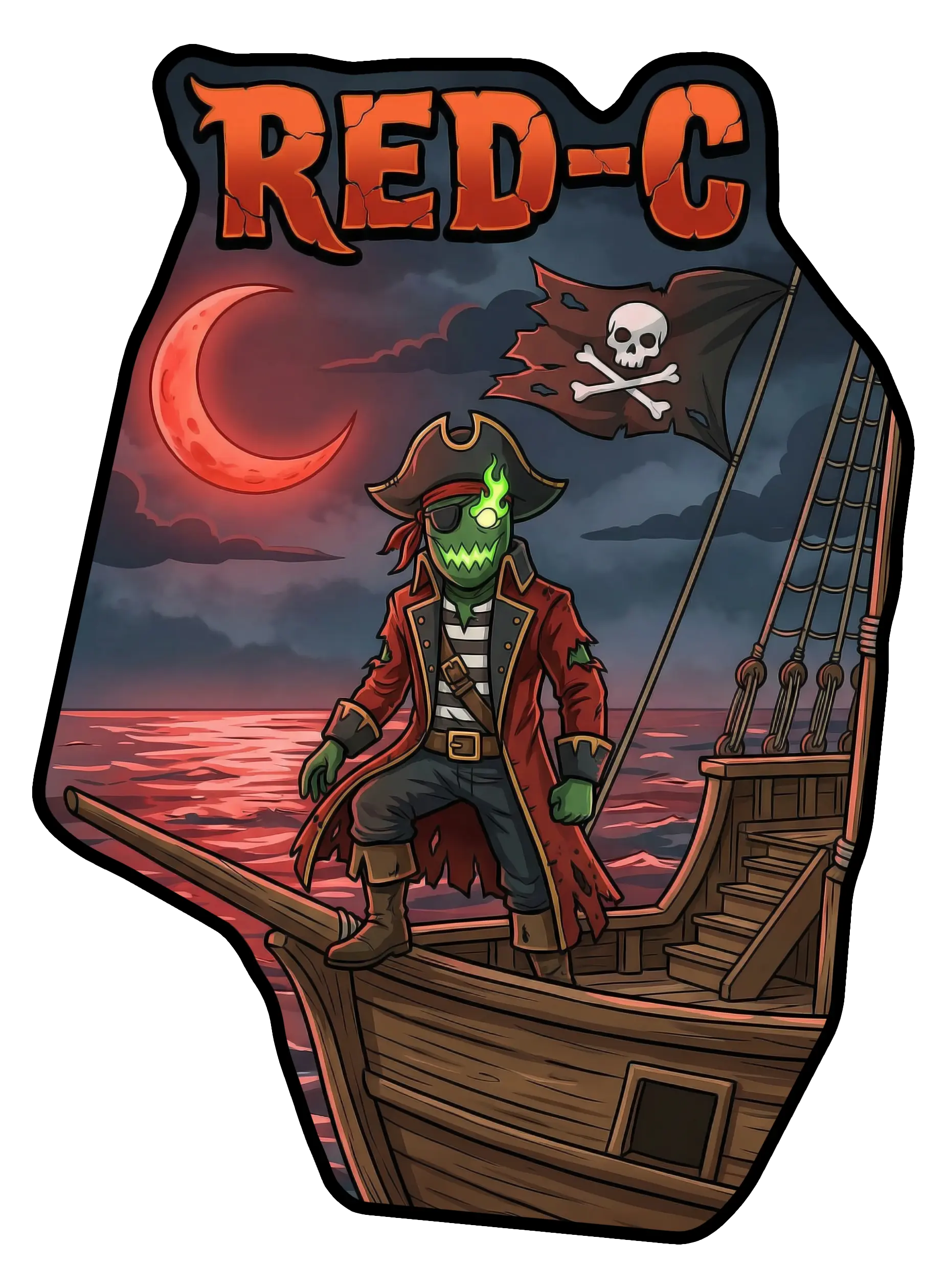 RED-C strain artwork