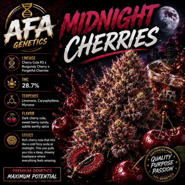 A.F.A. GENETICS – MIDNIGHT CHERRIES – AUTO FEM