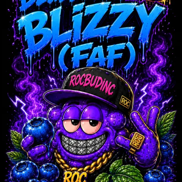 ROC BUD INC – BLUEBERRY BLIZZY (FAF) – FAST PHOTO FEM – 6 PACK