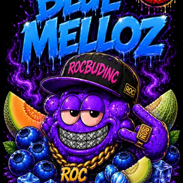 ROC BUD INC – BLUE MELLOZ – PHOTO FEM – 6 PACK