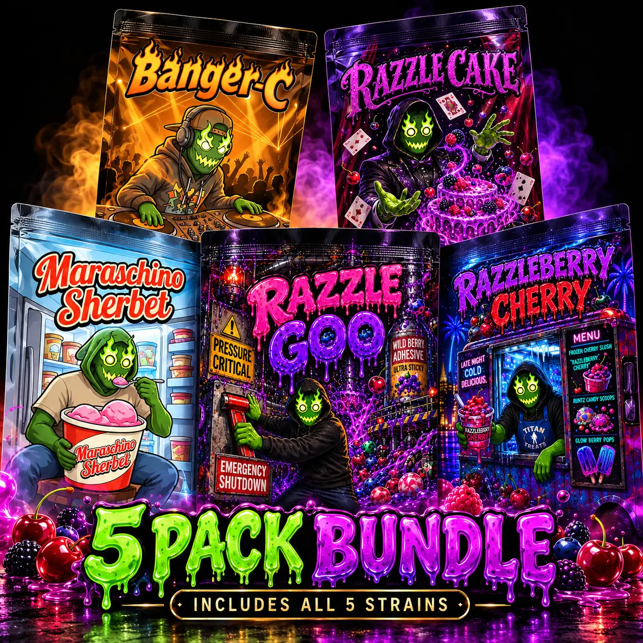 ROBIN HOOD SEEDS – COMPLETE DROP BUNDLE – FEM PHOTO